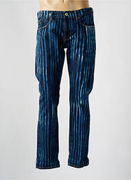 Jeans coupe slim fermeture boutonnée sur le devant taille normale bleu SCOTCH & SODA homme
