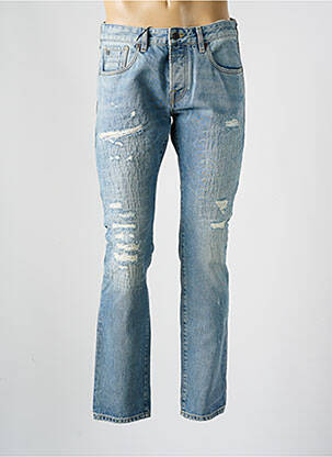Jeans coupe slim fermeture boutonnée sur le devant taille normale bleu SCOTCH & SODA homme