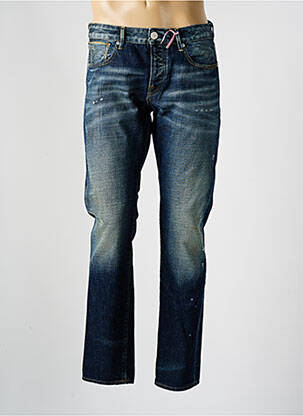 Jeans coupe slim fermeture boutonnée sur le devant taille normale bleu SCOTCH & SODA homme