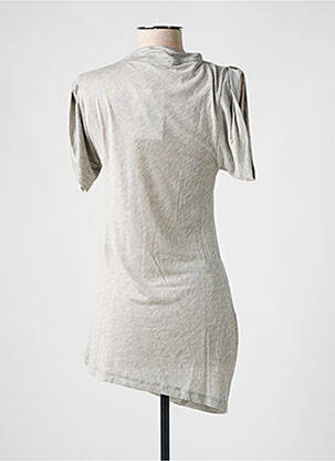 Tunique manches courtes col v gris MAX MARA femme