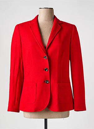 Blazer poches rouge EUGEN KLEIN femme