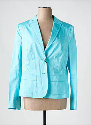 Blazer poches bleu HAUBER femme
