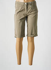 Bermuda vert INVISIBLE pour femme seconde vue