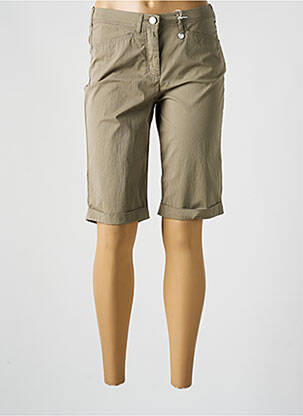 Bermuda vert INVISIBLE pour femme