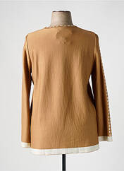Pull marron PIERO MORETTI pour femme seconde vue