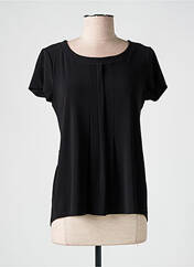 T-shirt noir ANDAMIO pour femme seconde vue