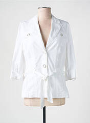 Veste casual blanc HAUBER pour femme seconde vue