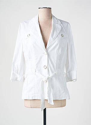 Veste casual blanc HAUBER pour femme