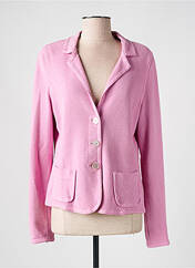 Veste casual rose NICE CONNECTION pour femme seconde vue