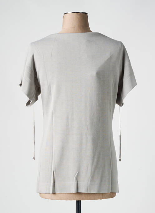 T-shirt coupe cintrée manches courtes gris TAVIANI femme