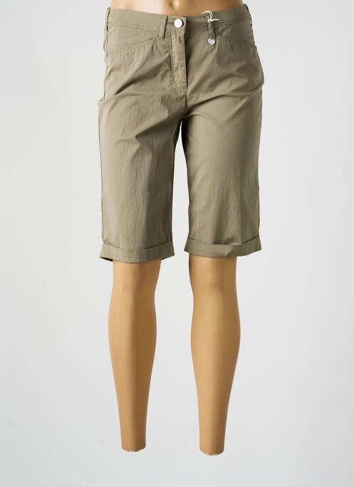 Bermuda vert INVISIBLE pour femme