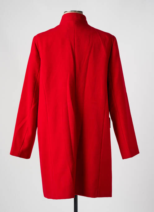 Manteau long rouge ANDAMIO pour femme