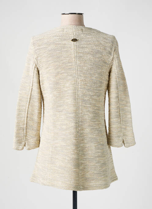 Veste casual beige DISMERO pour femme