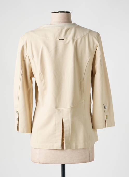 Veste casual beige DISMERO pour femme