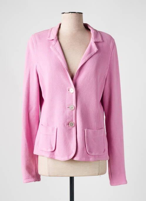 Veste casual rose NICE CONNECTION pour femme