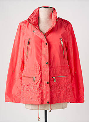 Coupe-vent réversible a capuche orange FUEGO WOMAN femme