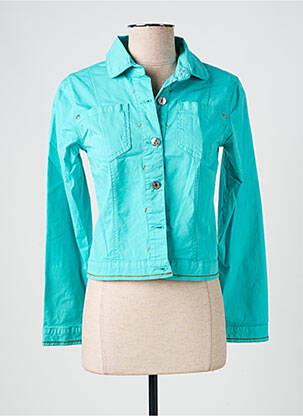 Veste casual poches bleu FUEGO WOMAN femme
