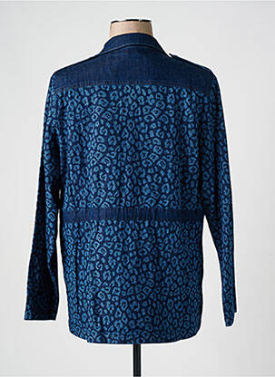 Blazer poches bleu ANANKE femme