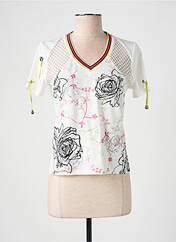 T-shirt beige LESLIE pour femme seconde vue