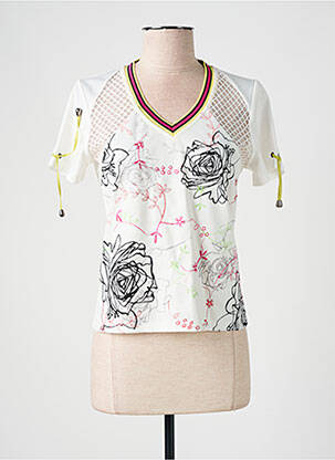 T-shirt beige LESLIE pour femme