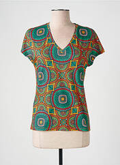 T-shirt orange LESLIE pour femme seconde vue