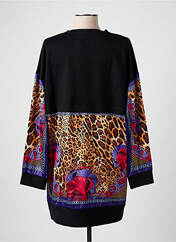 Tunique manches longues noir LESLIE pour femme seconde vue