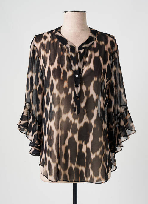 Blouse noir FRANK LYMAN pour femme