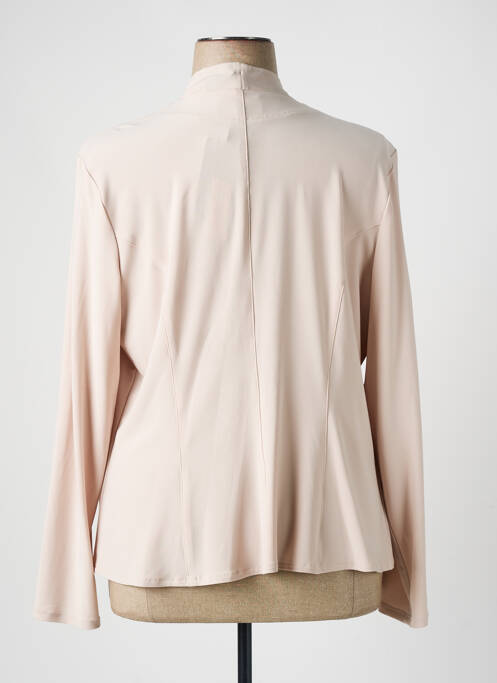 Gilet manches longues beige FRANK LYMAN pour femme