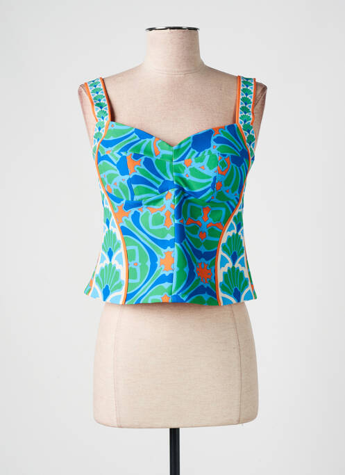 Top vert LESLIE pour femme