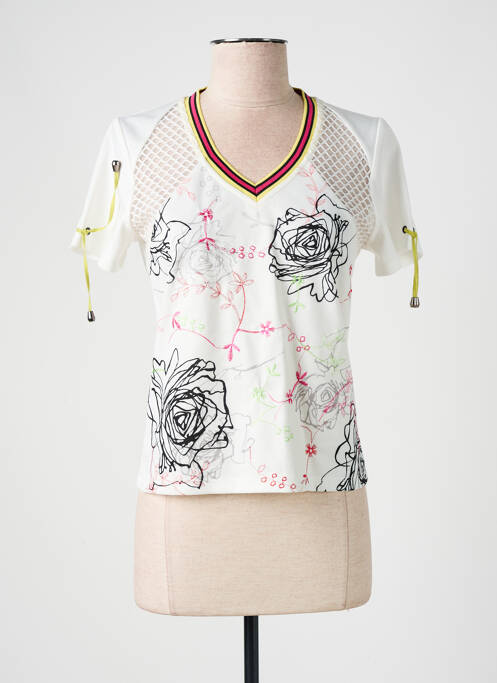 T-shirt beige LESLIE pour femme