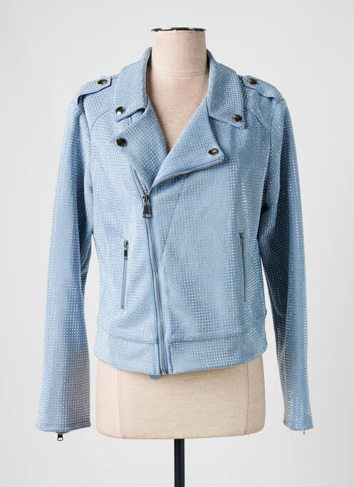 Veste casual bleu FRANK LYMAN pour femme