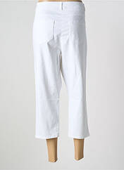 Pantacourt blanc PAUSE CAFE pour femme seconde vue