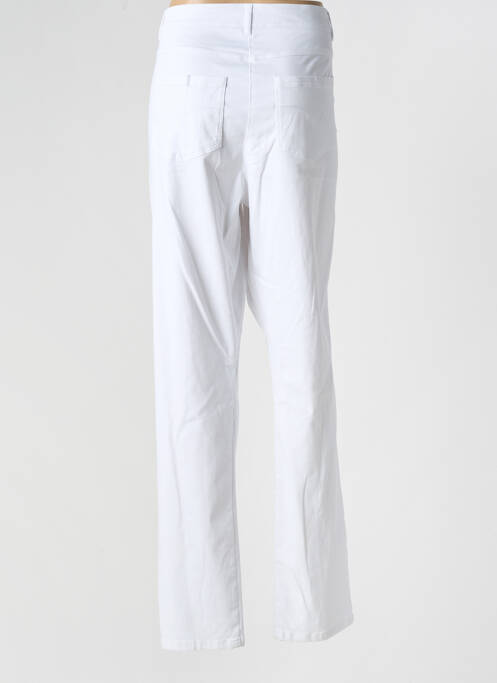 Pantalon droit blanc PAUSE CAFE pour femme