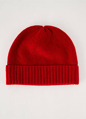 Bonnet stretch rouge ALLUDE homme