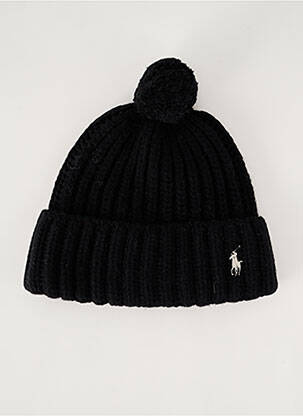 Bonnet noir RALPH LAUREN pour femme
