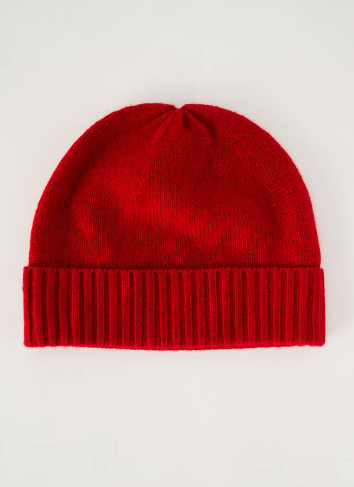 Bonnet rouge ALLUDE pour homme