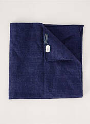 Foulard bleu fonce FACONNABLE pour homme seconde vue