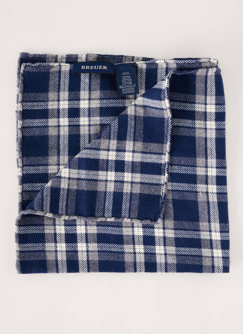 Foulard bleu BREUER pour homme