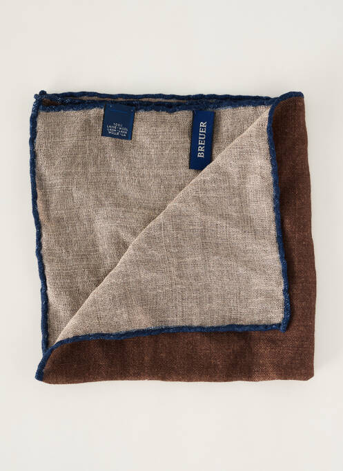 Foulard marron BREUER pour homme