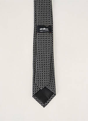 Cravate imprimé fantaisie noir STRELLSON homme