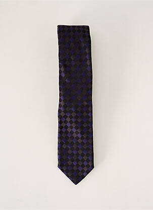 Cravate effet matière satinée violet STRELLSON homme