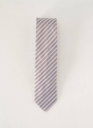 Cravate imprimé rayures gris STRELLSON homme