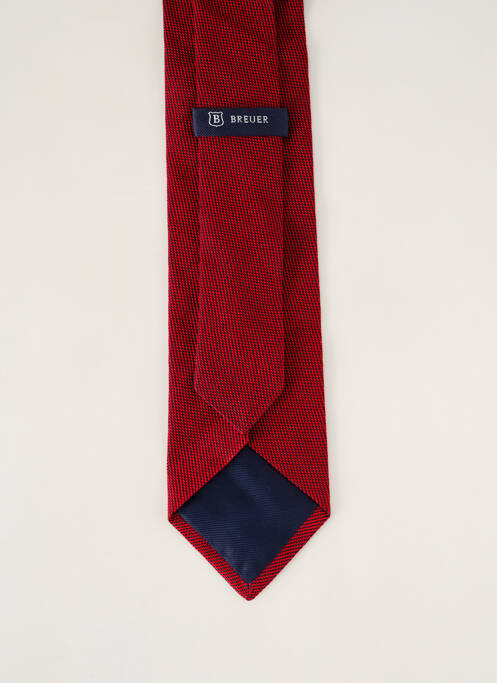 Cravate rouge BREUER pour homme