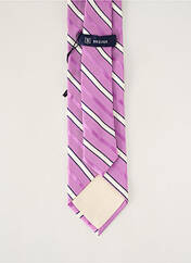 Cravate violet BREUER pour homme seconde vue