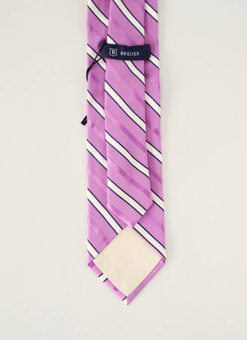 Cravate violet BREUER pour homme