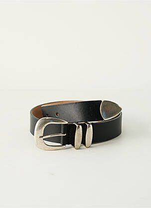 Ceinture effet matière satinée noir BARBARA BUI femme
