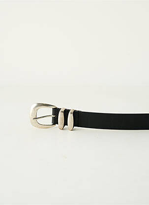 Ceinture effet matière satinée noir BARBARA BUI femme