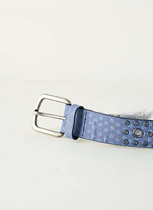 Ceinture effet matière satinée bleu NAPAPIJRI femme