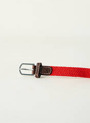 Ceinture rouge BILLYBELT pour femme seconde vue