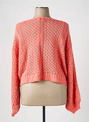 Gilet manches longues orange MOLLY BRACKEN pour femme seconde vue